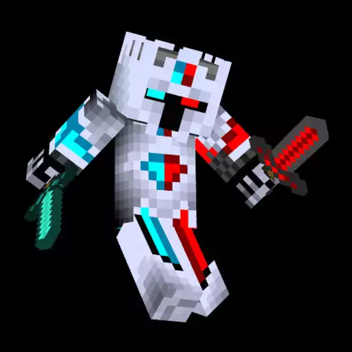 Play Frost Diamond Minecraft Skin APK