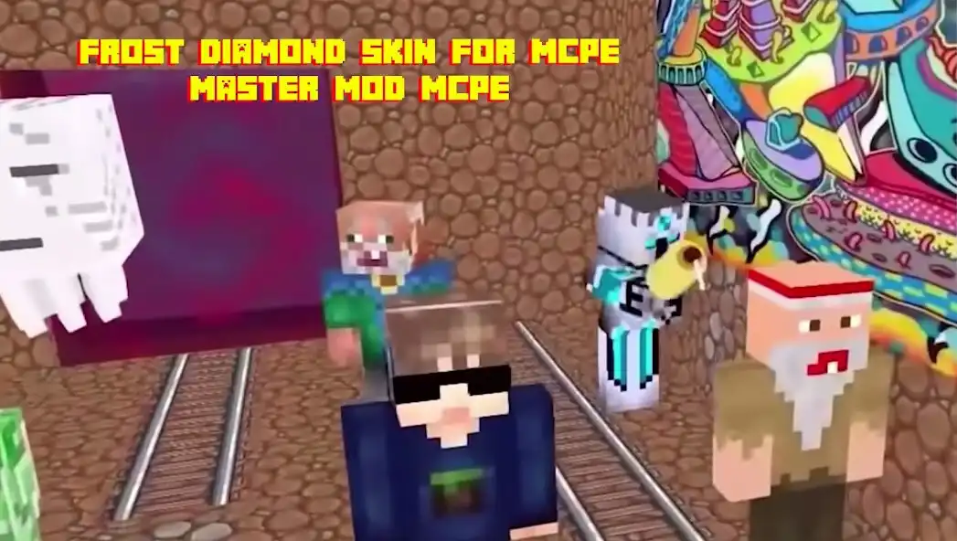 Play Frost Diamond skin master MCPE  and enjoy Frost Diamond skin master MCPE with UptoPlay