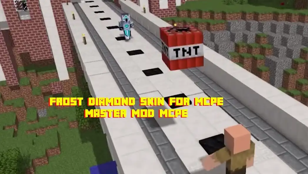 Play Frost Diamond skin master MCPE as an online game Frost Diamond skin master MCPE with UptoPlay