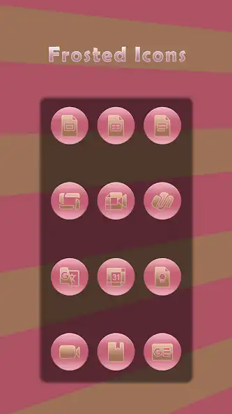 Play Frosted Gold On Pink Icons as an online game Frosted Gold On Pink Icons with UptoPlay