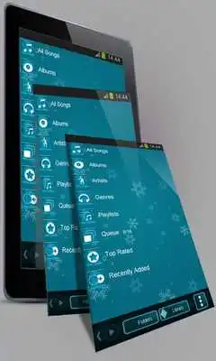 Play Frosty Poweramp Skin