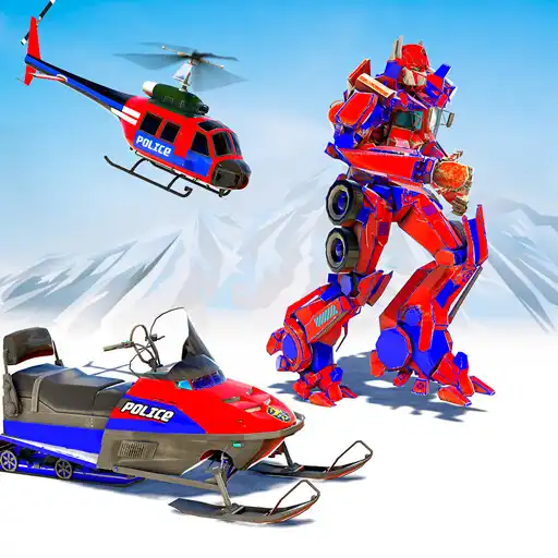 Play Frozen City Police Hero Robot APK