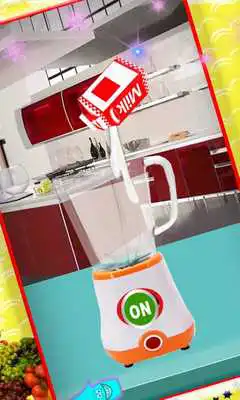 Play Frozen Milkshakes Maker