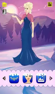 Play Frozen Princess Dress up