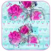 Free play online Frozen Rose Keyboard APK