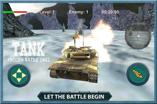 Play Frozen Tank Battle 1941 - Frontline Missile War
