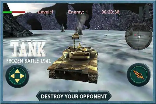Play Frozen Tank Battle 1941 - Frontline Missile War