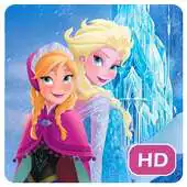 Free play online Frozen Wallpaper Anna and Elsa APK