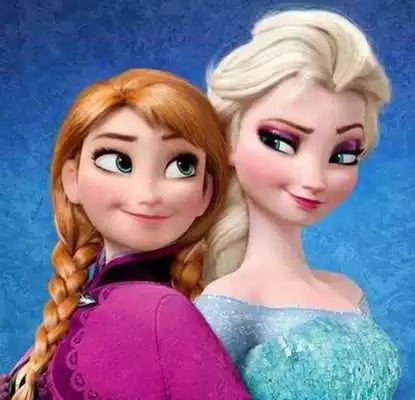 Play Frozen Wallpaper Anna and Elsa