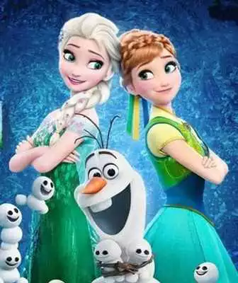 Play Frozen Wallpaper Anna and Elsa