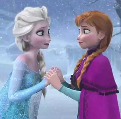 Play Frozen Wallpaper Anna and Elsa