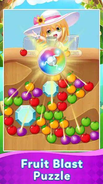 Play Fruit Blast Puzzle as an online game Fruit Blast Puzzle with UptoPlay
