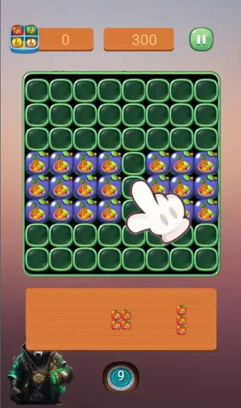 Play Fruit Block Jewel as an online game Fruit Block Jewel with UptoPlay