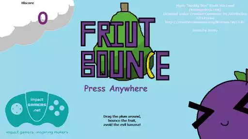 Play Fruit bounce  and enjoy Fruit bounce with UptoPlay