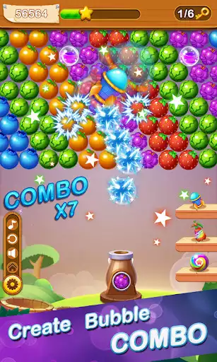 Play Fruit Bubble Pop 2