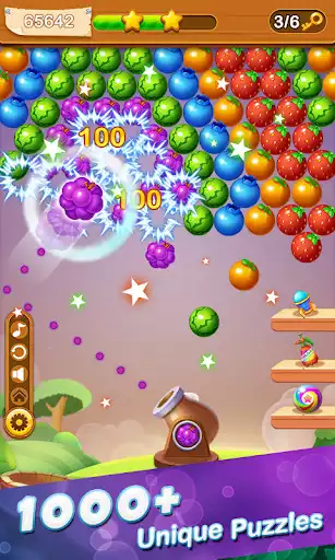 Play Fruit Bubble Pop 2