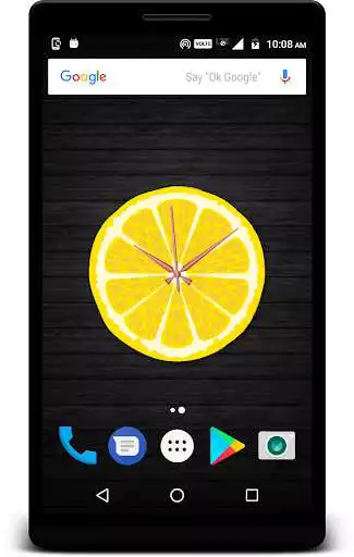 Play Fruit Clock Live Wallpaper Play Fruit Clock Live Wallpaper