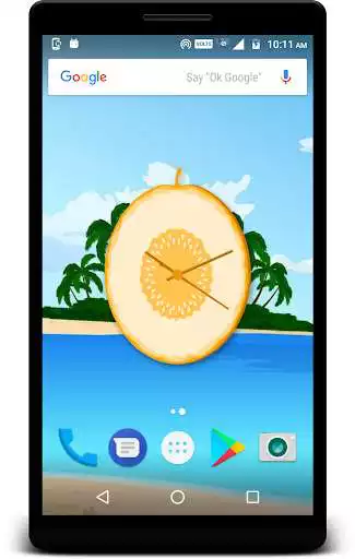 Play Fruit Clock Live Wallpaper Play Fruit Clock Live Wallpaper