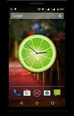 Play Fruit Clock Live Wallpaper Play Fruit Clock Live Wallpaper