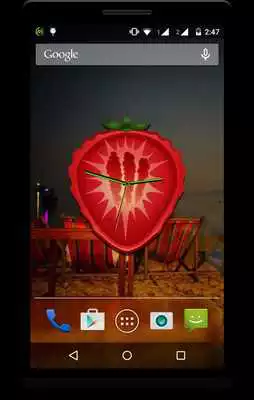 Play Fruit Clock Live Wallpaper Play Fruit Clock Live Wallpaper