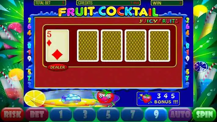 Play Fruit Cocktail Deluxe Slot
