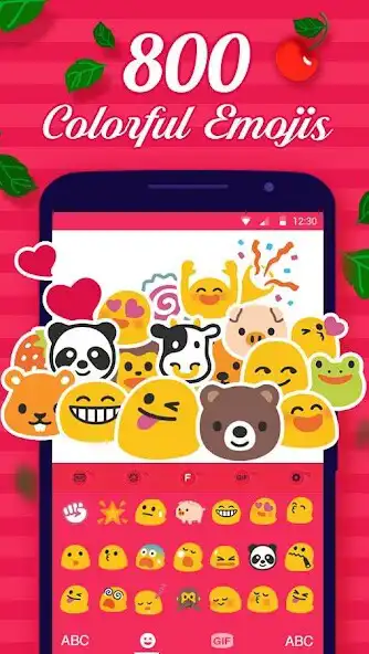 Play Fruit Color Keyboard Theme as an online game Fruit Color Keyboard Theme with UptoPlay