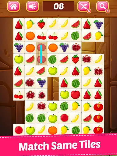 Play APK Fruit Connect  and enjoy Fruit Connect with UptoPlay com.hoangson.LinkFruits