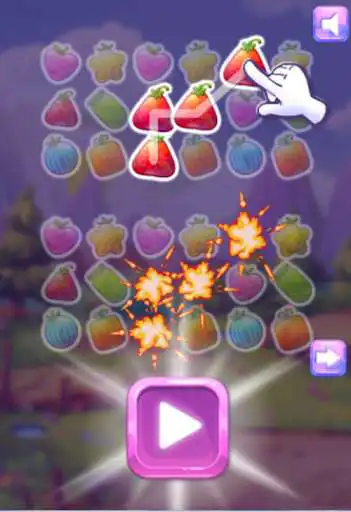 Play FRUIT CRUSH FRENZY as an online game FRUIT CRUSH FRENZY with UptoPlay