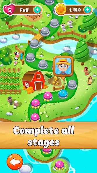 Play Fruit Crush Island as an online game Fruit Crush Island with UptoPlay