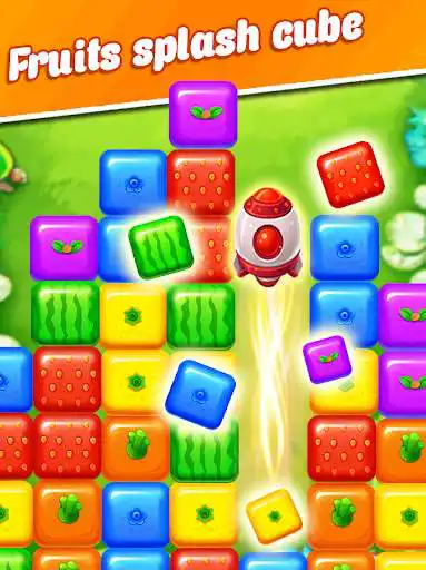 Play Fruit Cube Puzzle