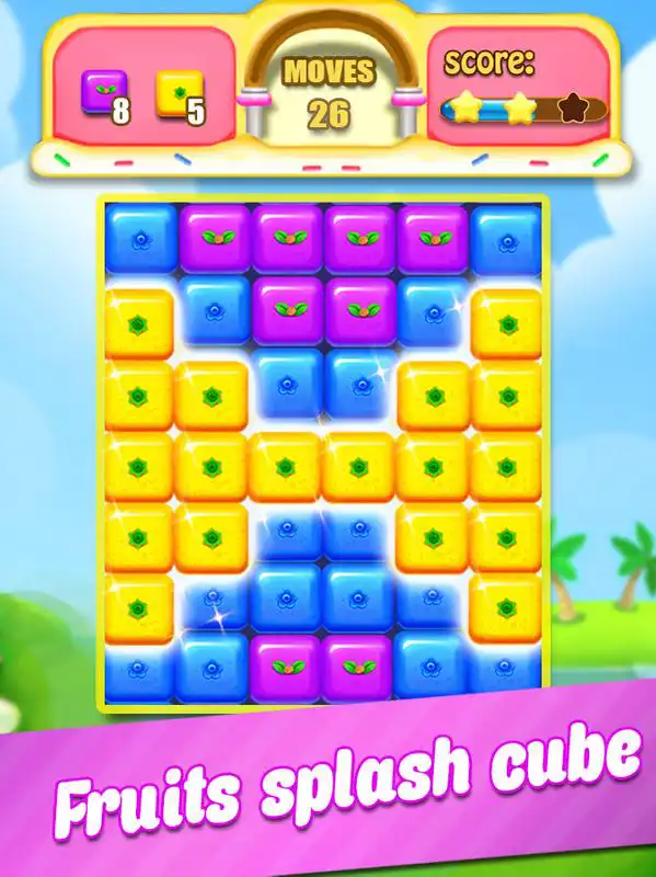 Play Fruit Cube Puzzle