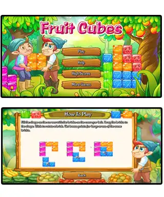 Play Fruit Cubes as an online game Fruit Cubes with UptoPlay
