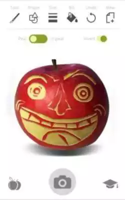Play Fruit Draw: Sculpt  Peel Veggies Art