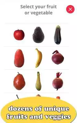 Play Fruit Draw: Sculpt  Peel Veggies Art