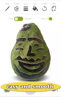 Play Fruit Draw: Sculpt  Peel Veggies Art