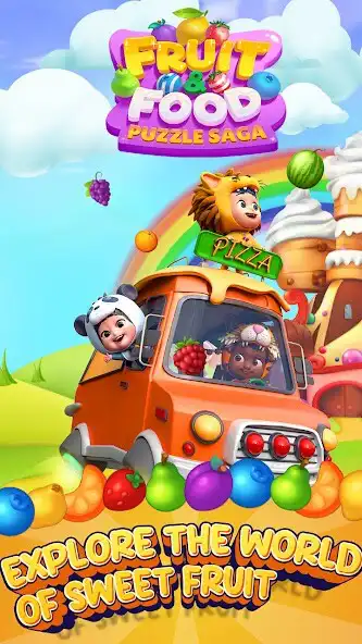 Play Fruit  Food: Puzzle Saga  and enjoy Fruit  Food: Puzzle Saga with UptoPlay