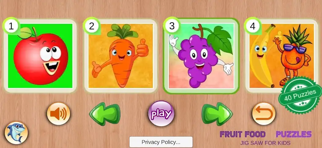 Play Fruit Food Puzzles  and enjoy Fruit Food Puzzles with UptoPlay