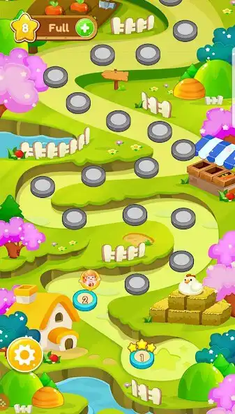 Play Fruit Garden-happy eliminating as an online game Fruit Garden-happy eliminating with UptoPlay