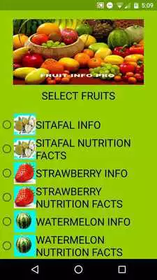 Play Fruit Info Pro