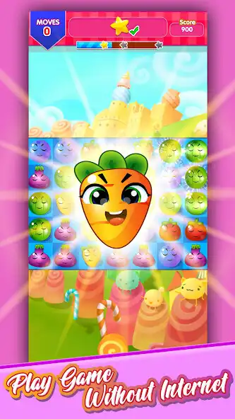 Play Fruit Juice Fresh Match 3 as an online game Fruit Juice Fresh Match 3 with UptoPlay