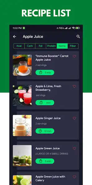 Play Fruit juices - Offline Recipes as an online game Fruit juices - Offline Recipes with UptoPlay