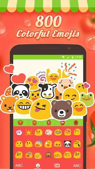 Play Fruit Keyboard Theme - Tomato  as an online game Fruit Keyboard Theme - Tomato  with UptoPlay