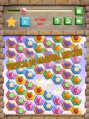 Play Fruit Match 3 - Jewel Crush