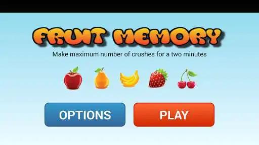 Play Fruit Memory Game