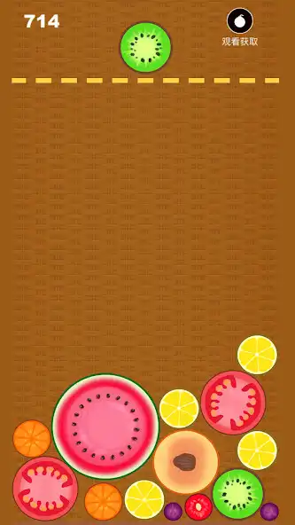 Play Fruit Merger Master  - idle fruit slice games as an online game Fruit Merger Master  - idle fruit slice games with UptoPlay