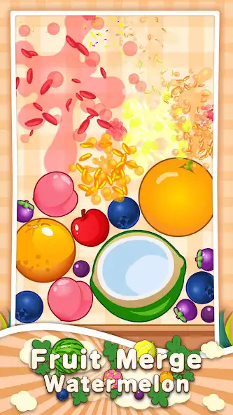 Play Fruit Merge Watermelon as an online game Fruit Merge Watermelon with UptoPlay