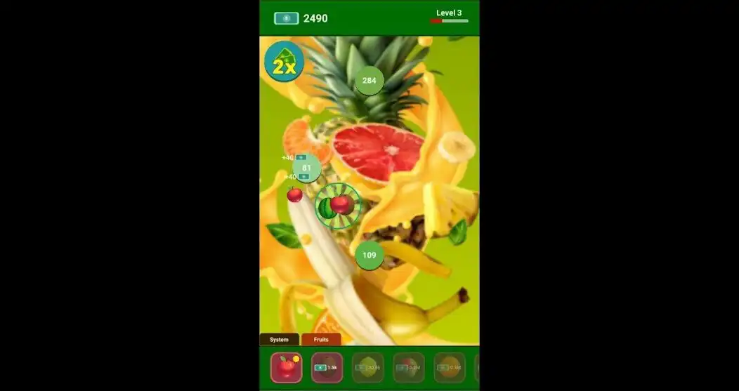 Play FruitMIX Clicker as an online game FruitMIX Clicker with UptoPlay