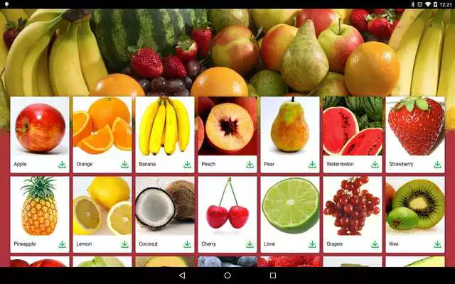 Play Fruit Names