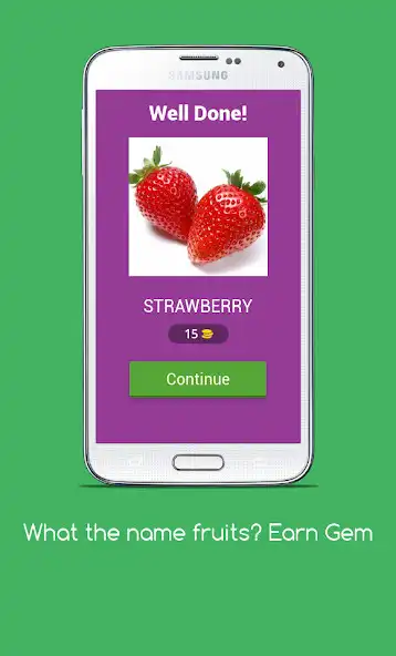Play Fruit Name : Win Gems Quiz as an online game Fruit Name : Win Gems Quiz with UptoPlay