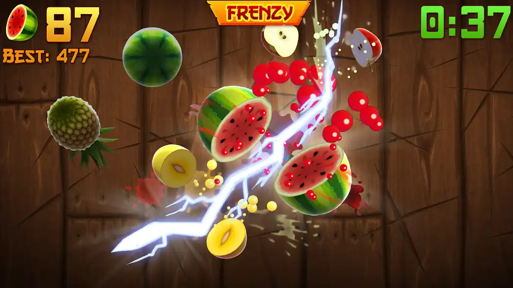 Fruit Ninja® online game with UptoPlay